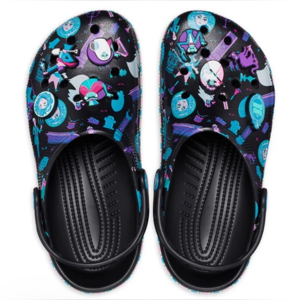 NWT Disney Parks The Haunted Mansion Clogs by Crocs